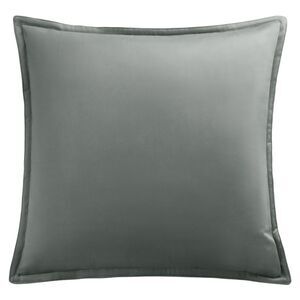Velvet Throw Pillow Cover Cushion Cases for Sofa Bed 16"x16" Gray
